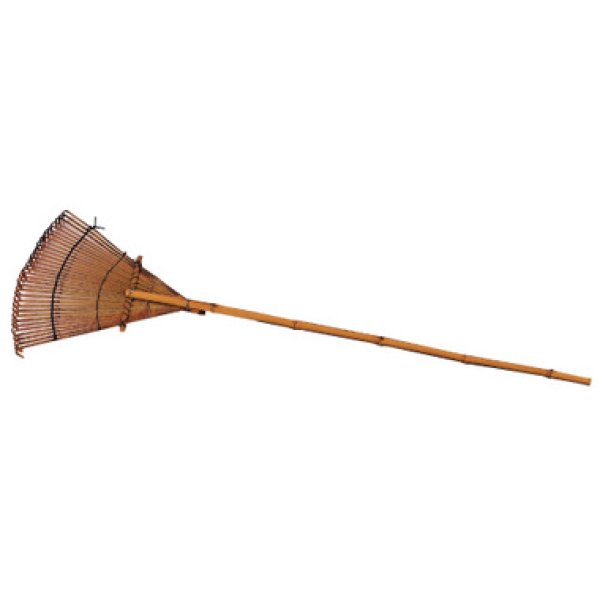 Photo1: Bamboo rake (1)