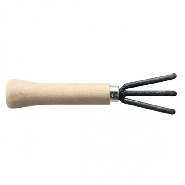 Photo1: Bonsai miniature root pick with three fingers (Wood pattern) (1)