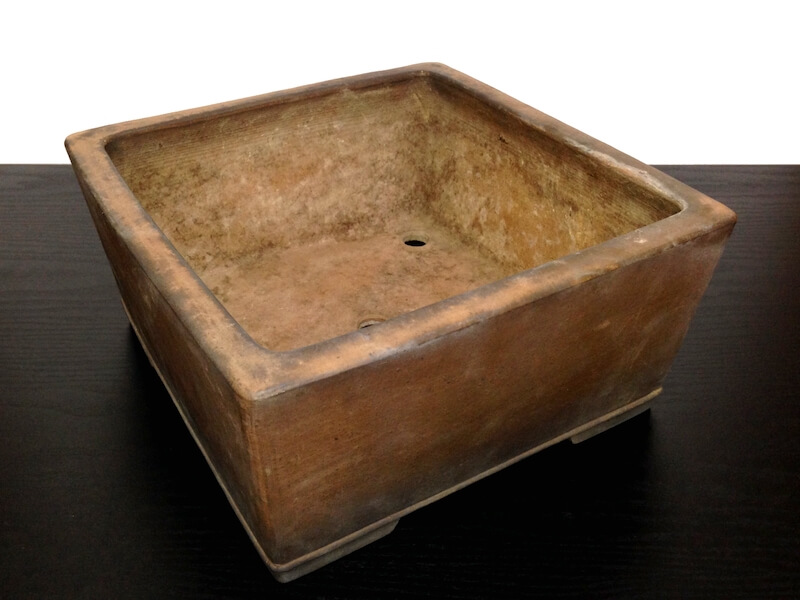 Bonsai Pot by Yoshimura Shuuho (Tokoname) - 16in (40cm) - Antique